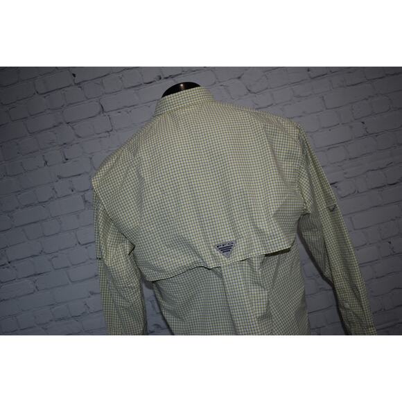 Columbia PFG Performance Fishing Gear Shirt Super Bahama Nylon Mens Size Medium - Picture 5 of 8
